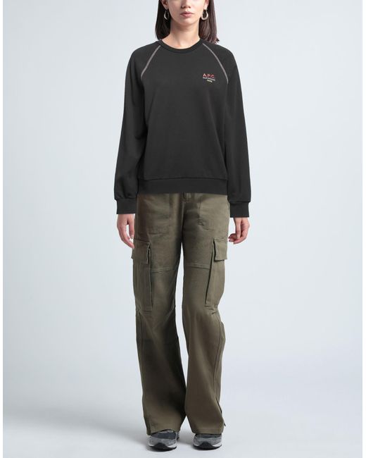 A.P.C. Black Sweatshirt