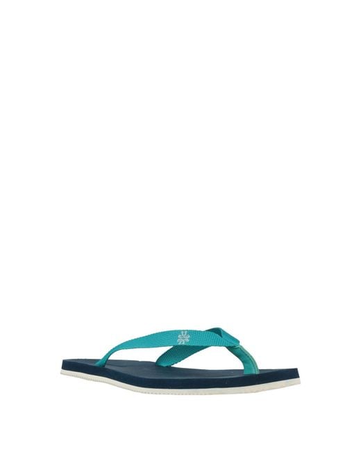 Jacob Cohen Green Thong Sandal for men