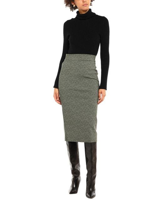 Gonna Midi di La Petite Robe Di Chiara Boni in Gray