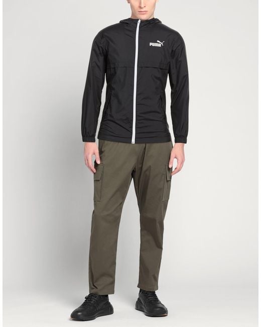PUMA Black Jacket Polyester for men