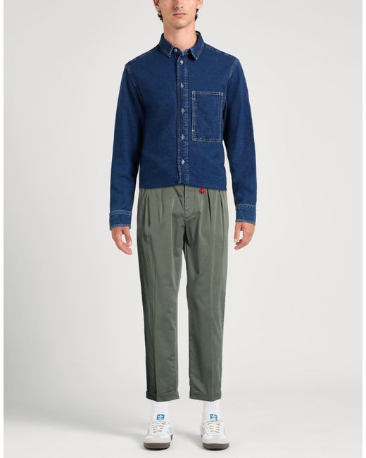 Manuel Ritz Green Pants for men