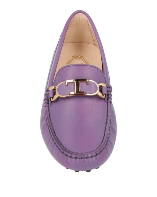 Tod's Purple Loafer