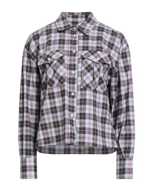 Robert Friedman Gray Dark Shirt Cotton