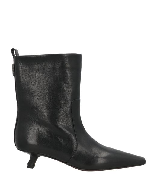 Brunello Cucinelli Black Ankle Boots