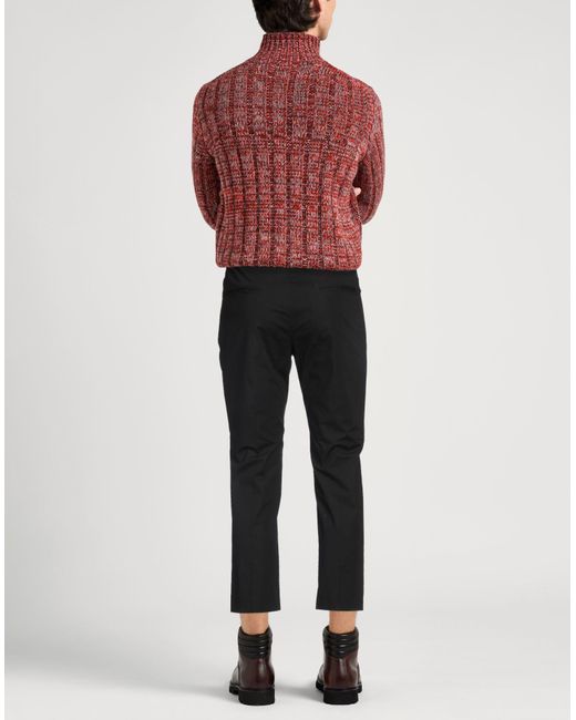 Daniele Alessandrini Black Trouser for men