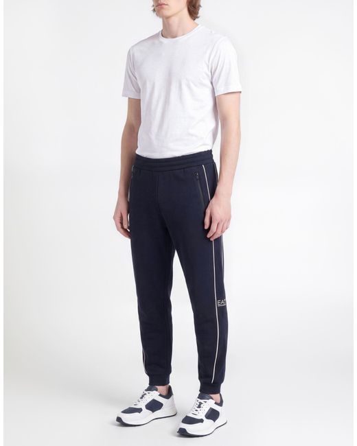 EA7 Blue Trouser for men