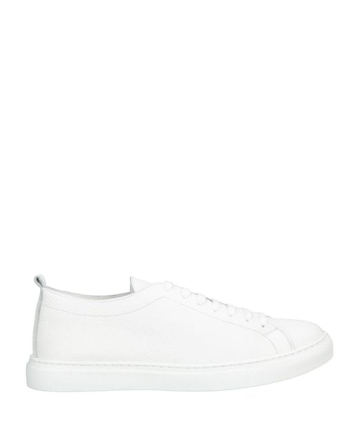 Barba Napoli White Sneakers Leather for men