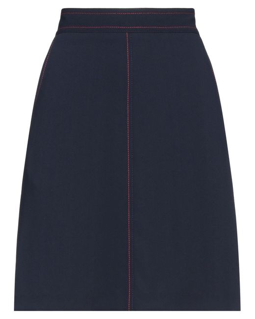 See By Chloé Blue Mini Skirt