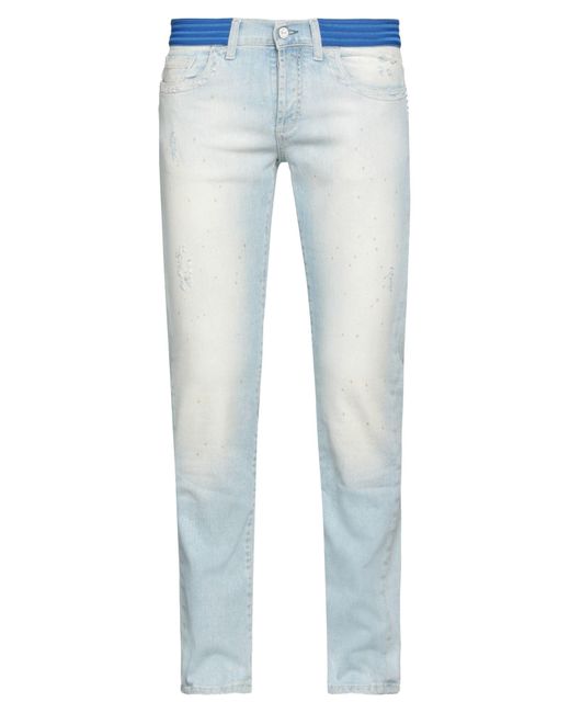 Bikkembergs Blue Jeans for men