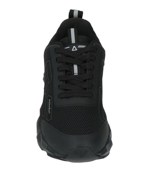EA7 Black Trainers