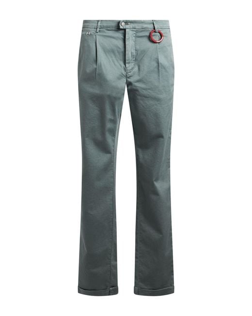 Tramarossa Blue Slate Pants Cotton, Elastane