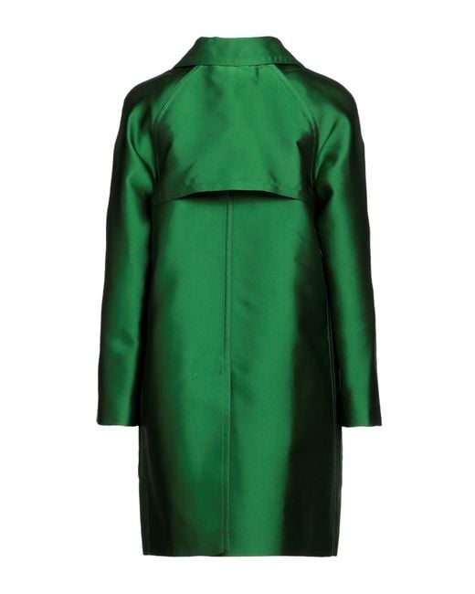 Dior Green Overcoat & Trench Coat