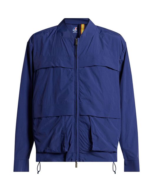 K-Way Blue Jacket for men