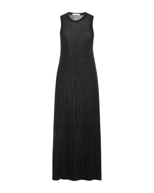 Helmut Lang Black Maxi Dress