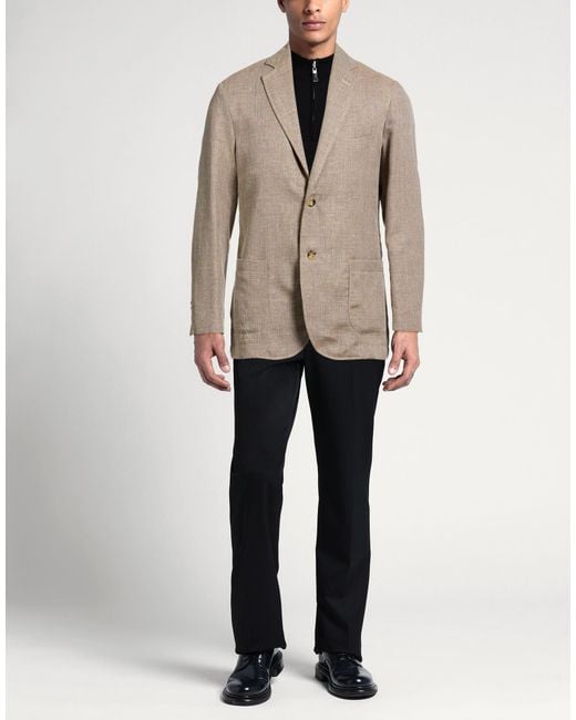 Blazer di Cruna in Brown da Uomo