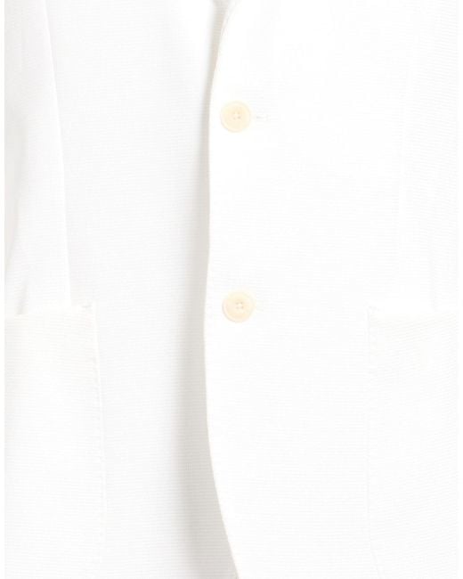 Barbati White Blazer for men