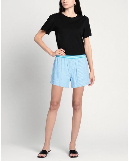 Xirena Blue Shorts & Bermuda Shorts Cotton