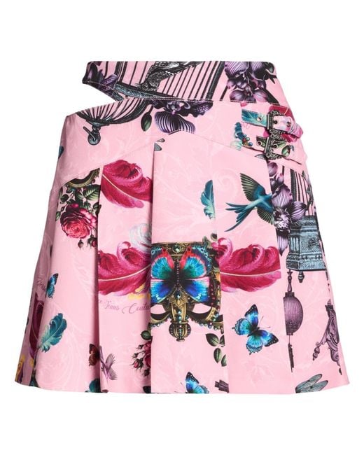 Versace Jeans Couture Pink Mini Skirt