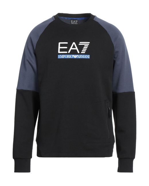 EA7 Sweatshirt in Blue für Herren