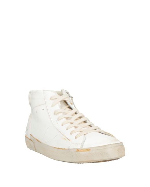 Philippe Model White Sneakers for men