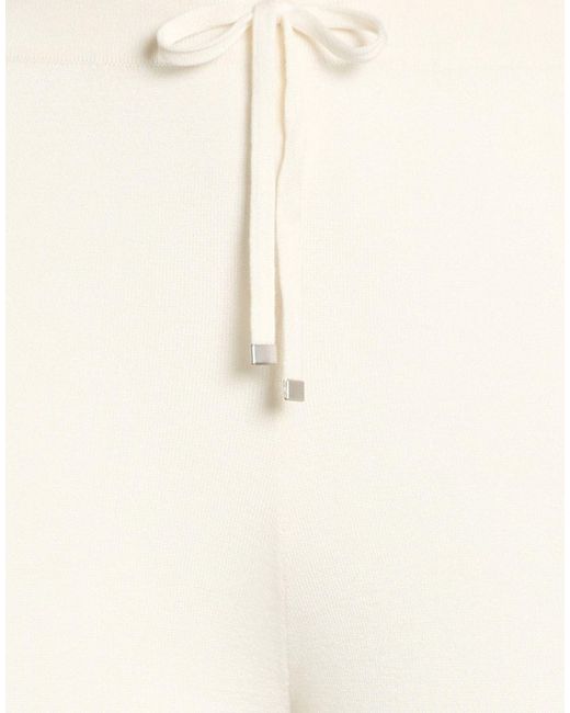 Eleventy White Trouser