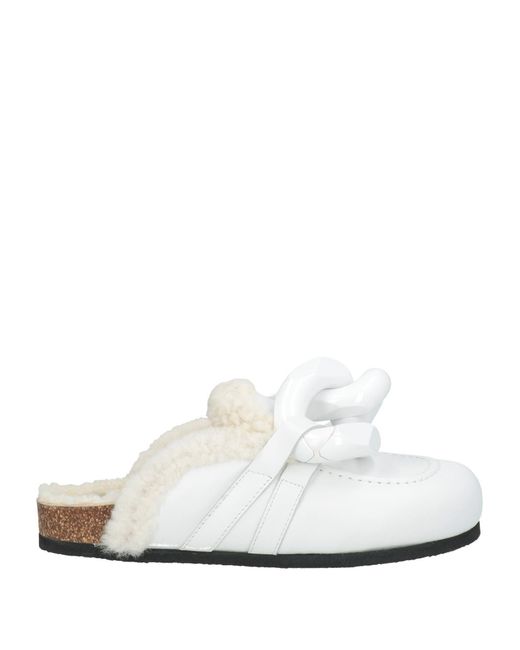 J.W. Anderson White Mules & Clogs