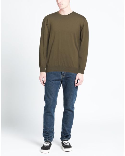 Pullover Paolo Pecora de hombre de color Green