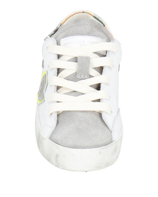 Philippe Model White Trainers