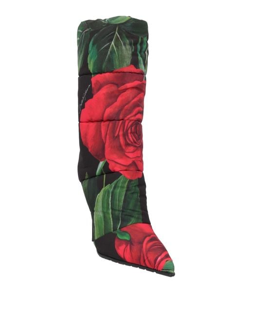 Dolce & Gabbana Green Ankle Boots