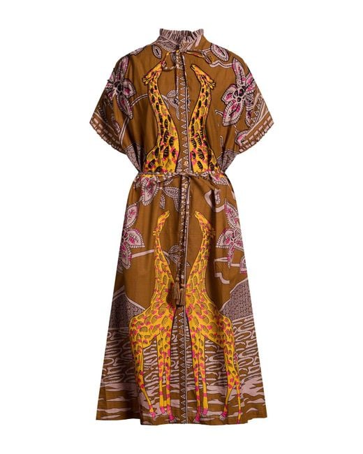 CONNOR & BLAKE Brown Maxi Dress