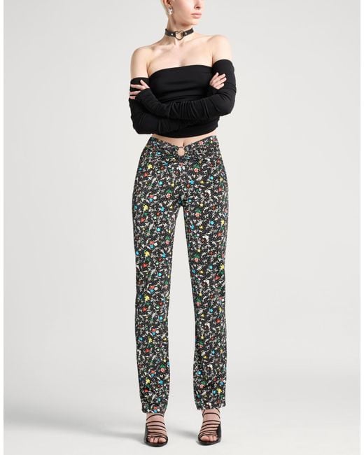 Rabanne Gray Pants Viscose, Elastane