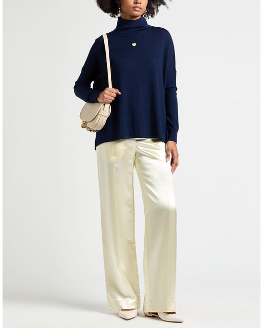 MAX&Co. Blue Turtlenecks