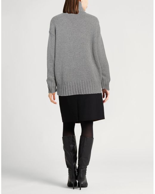 Roberto Collina Gray Rollkragenpullover