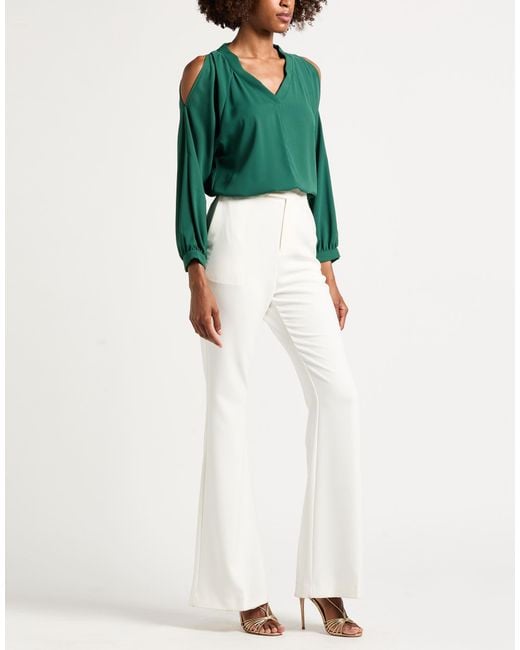 Carla G Green Top Polyester