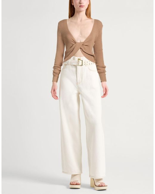 ViCOLO White Sweater Viscose, Polyester
