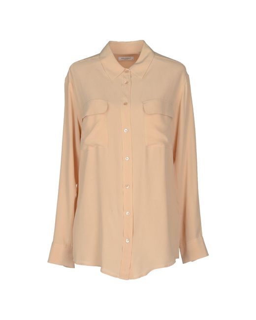 Camicia Maniche Lunghe di Equipment in Natural