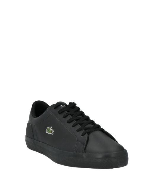 Lacoste Black Trainers for men