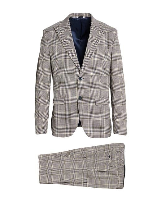 Manuel Ritz Gray Suits for men