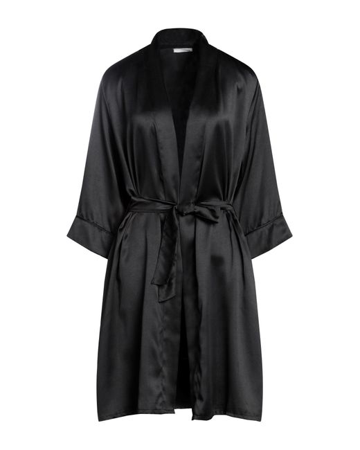 Verdissima Black Dressing Gown Or Bathrobe