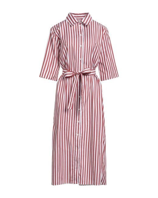 Max Mara Pink Midi Dress