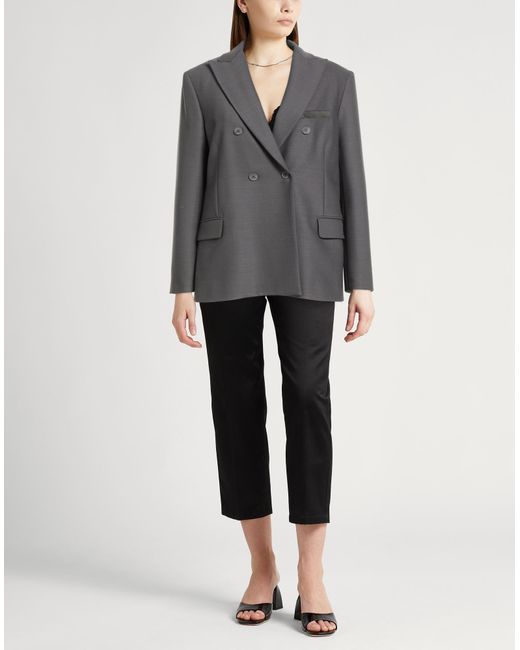 Fabiana Filippi Gray Blazer