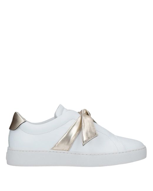 Alexandre Birman White Sneakers Soft Leather