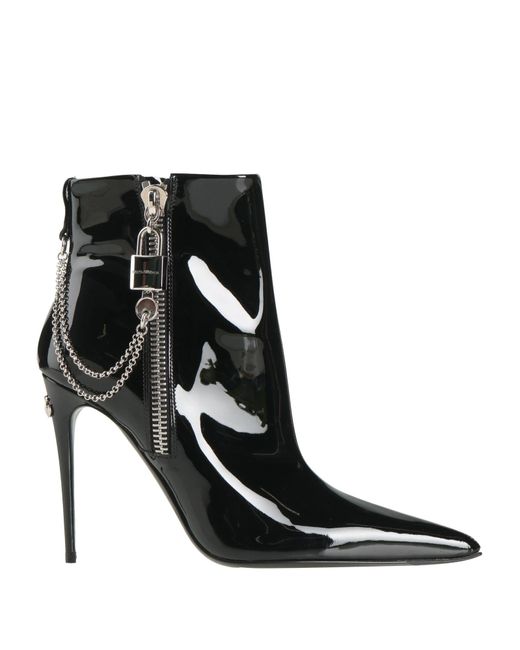 Dolce & Gabbana Black Ankle Boots Calfskin