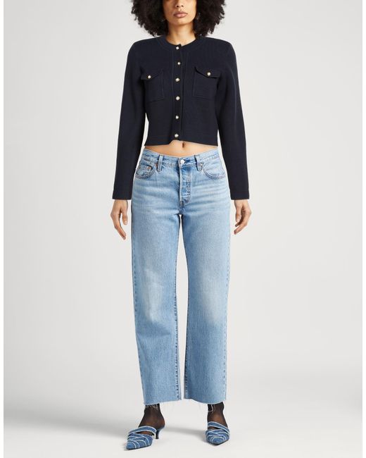 Sandro Blue Cardigans