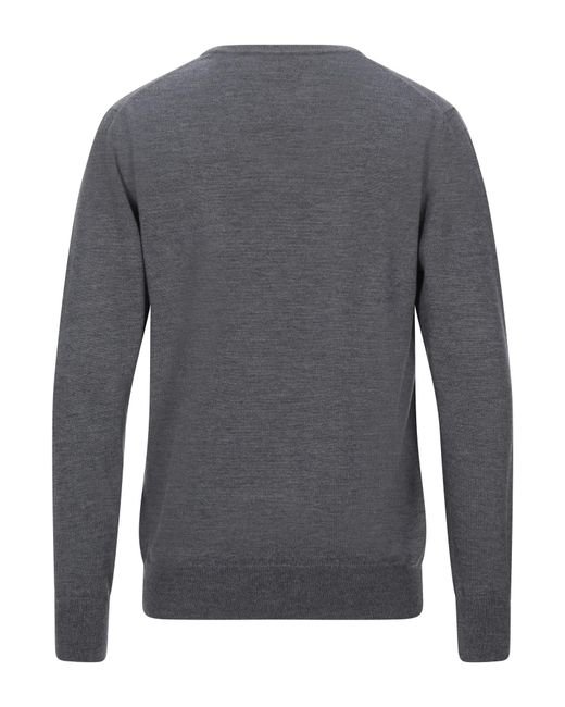 Brooksfield Gray Jumper for men