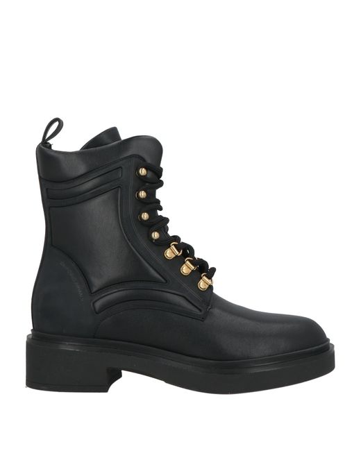 Emporio Armani Black Stiefelette