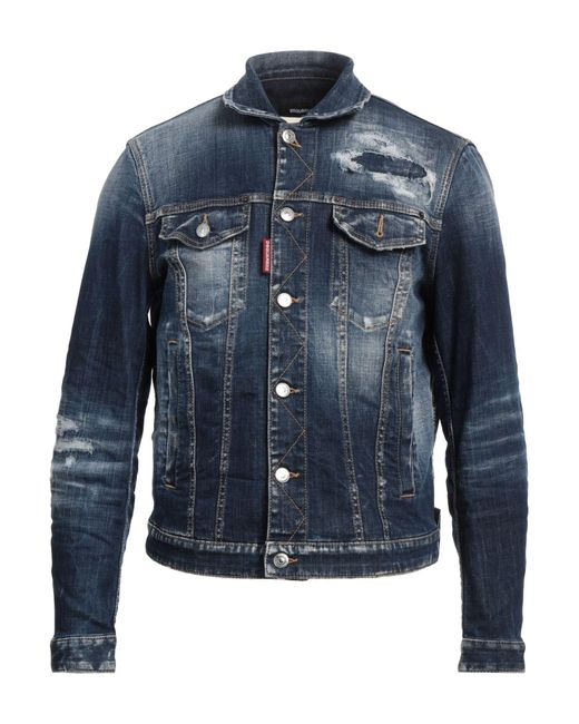 DSquared² Jeansjacke/-mantel in Blue für Herren