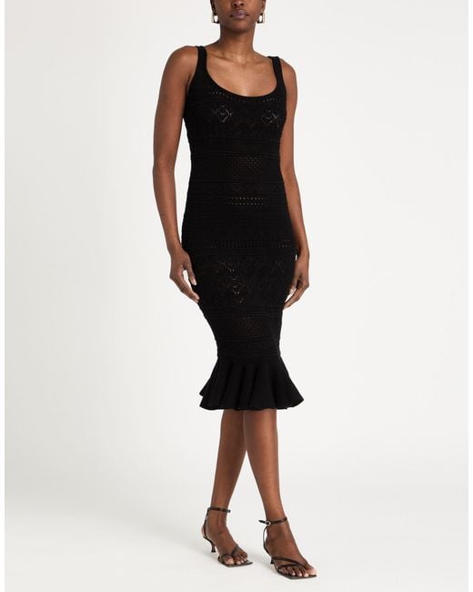 Robe Midi DES_PHEMMES en coloris Black
