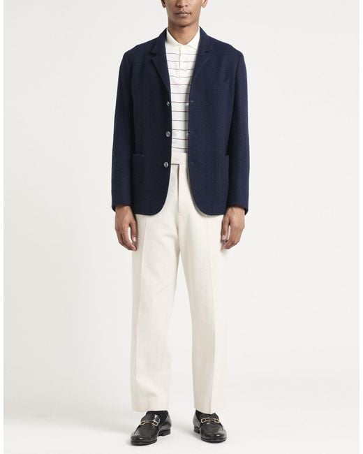 Fedeli Blue Blazer for men