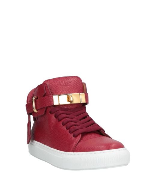 Buscemi Red Trainers for men